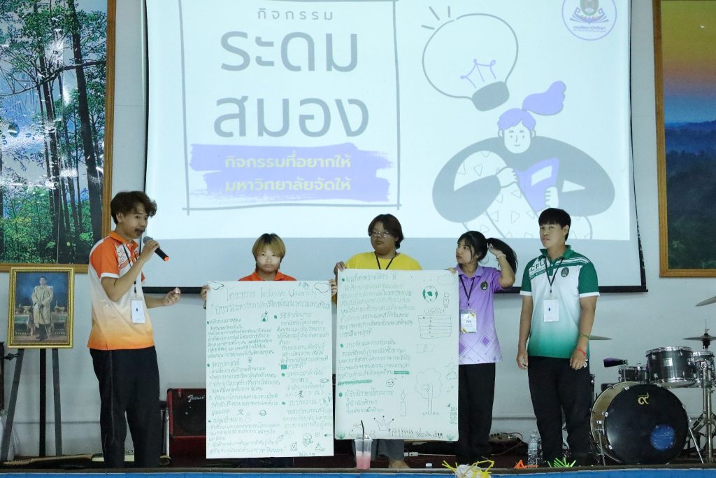 โครงการอบรมเชิงปฏิบัติการ Reskill & Up skills ทักษะวิศวกรสังคม สำหรับผู้นำนักศึกษา