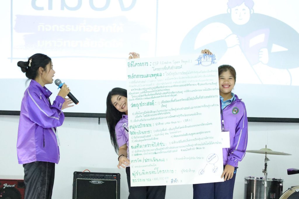 โครงการอบรมเชิงปฏิบัติการ Reskill & Up skills ทักษะวิศวกรสังคม สำหรับผู้นำนักศึกษา